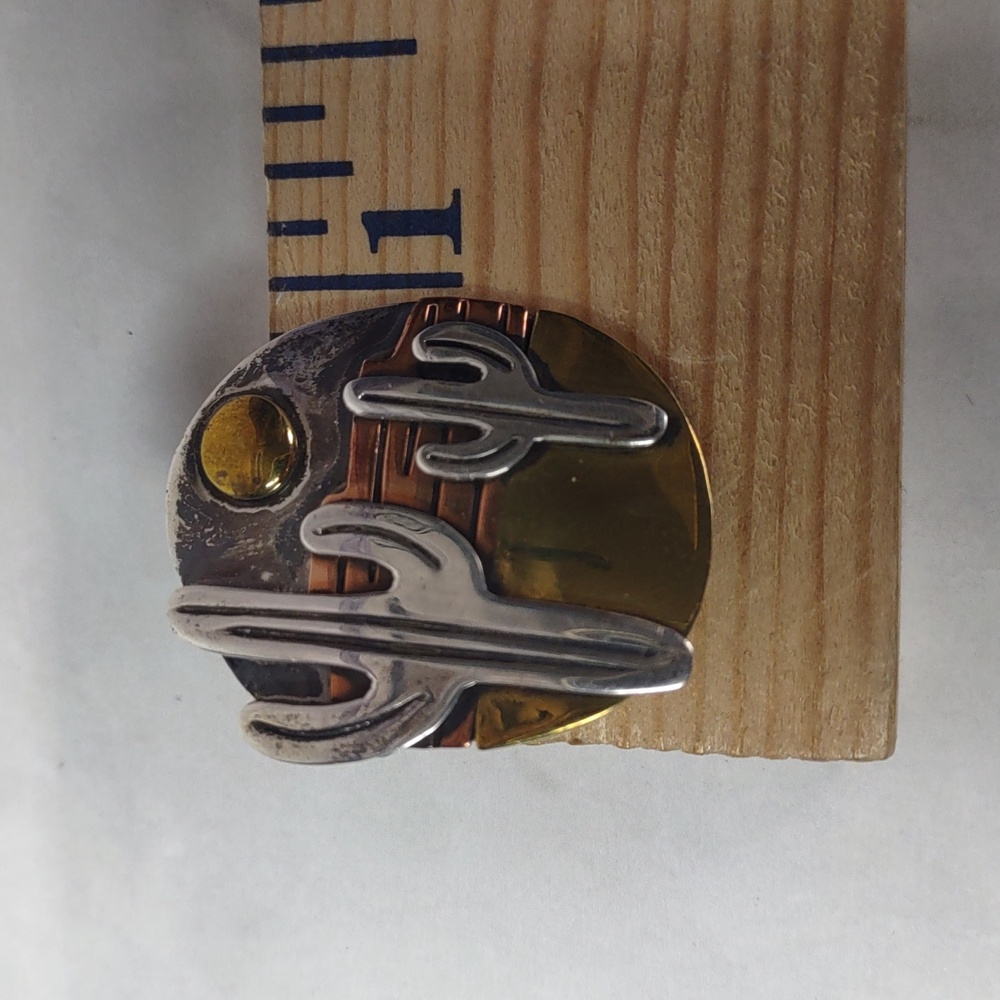 Far Fetched "Cactus Sunrise" Pin - Picture 3 of 4